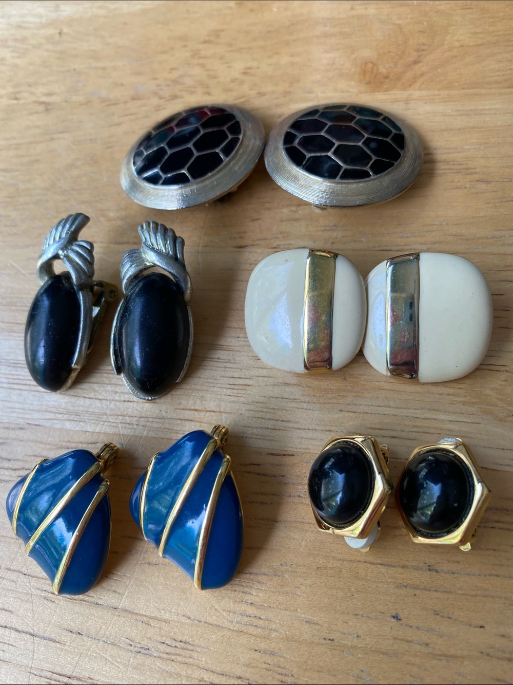 Assorted vintage Clip-On Earrings